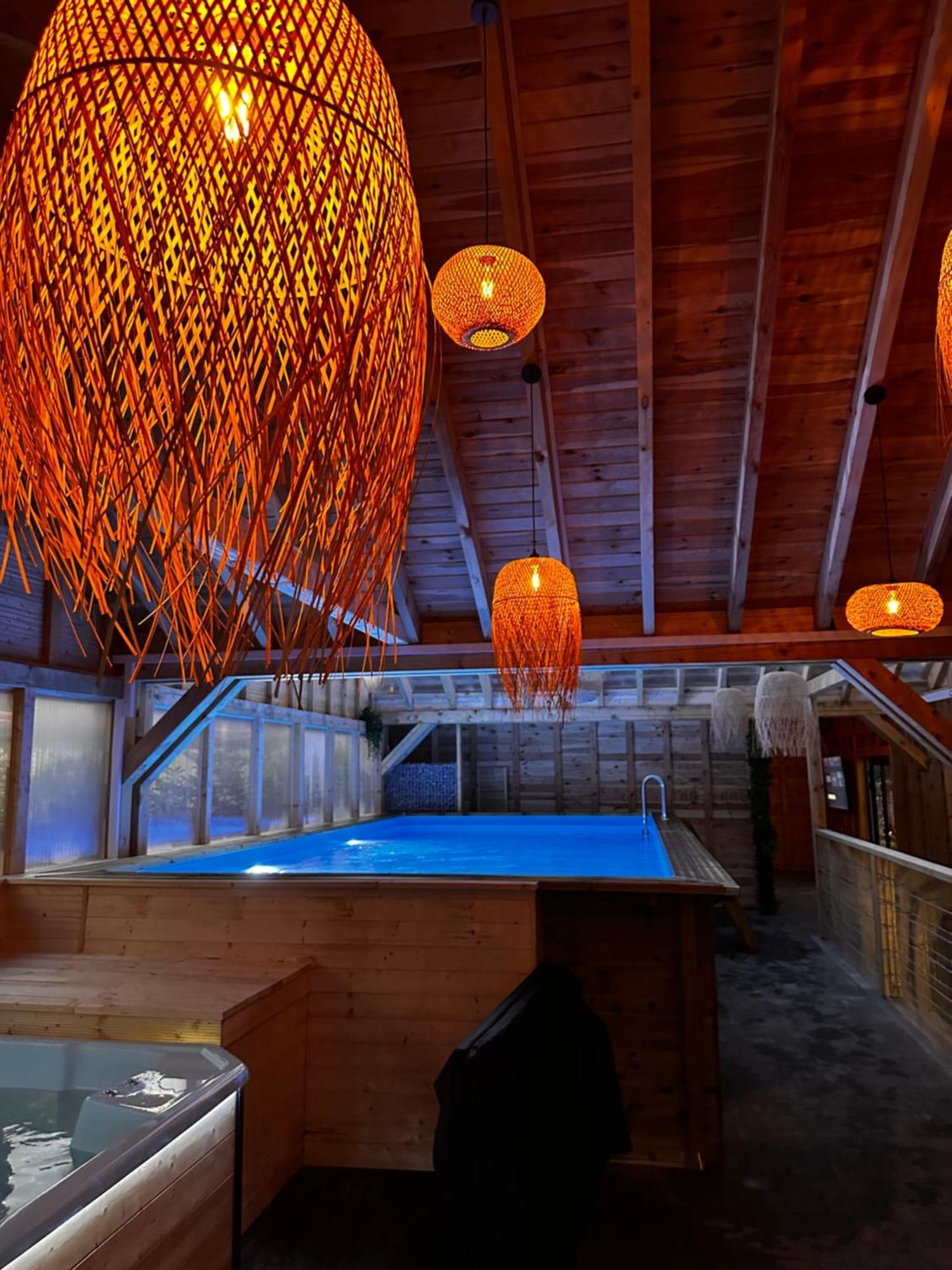 Domki Zlote Piaski Kryty Basen Sauna Jacuzzi Jastrzębia Góra المظهر الخارجي الصورة